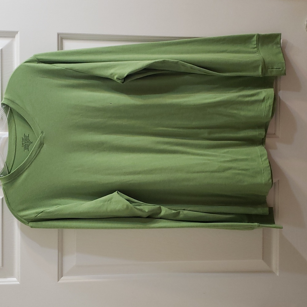 Cuddl Duds green top